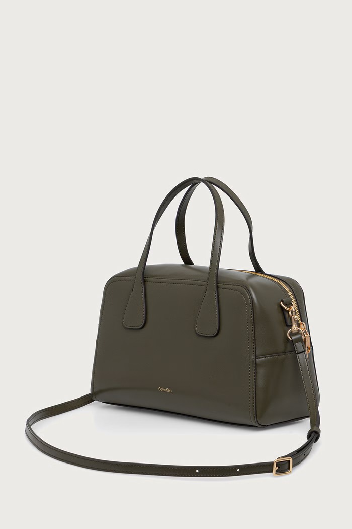 Doplňky Calvin Klein crossbody kabelka dámská z imitace kůže LV04F3610G zelená