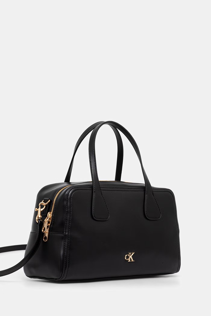 Calvin Klein torebka crossbody damska z imitacji skóry LV04F3610G czarny AW26