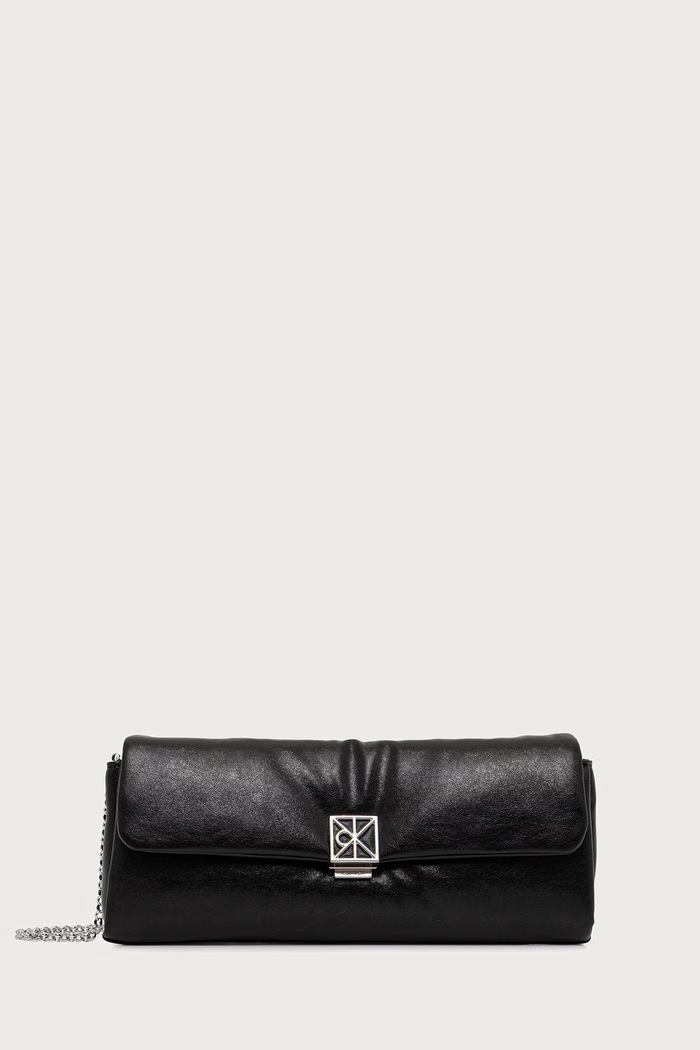 Calvin Klein Clutch γυναικεία από απομίμηση δέρματος μαύρο LV04F1240G