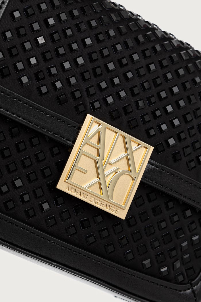 Сумка crossbody для женщин из искусственной кожи Armani Exchange XW003374.AF26449 чёрный