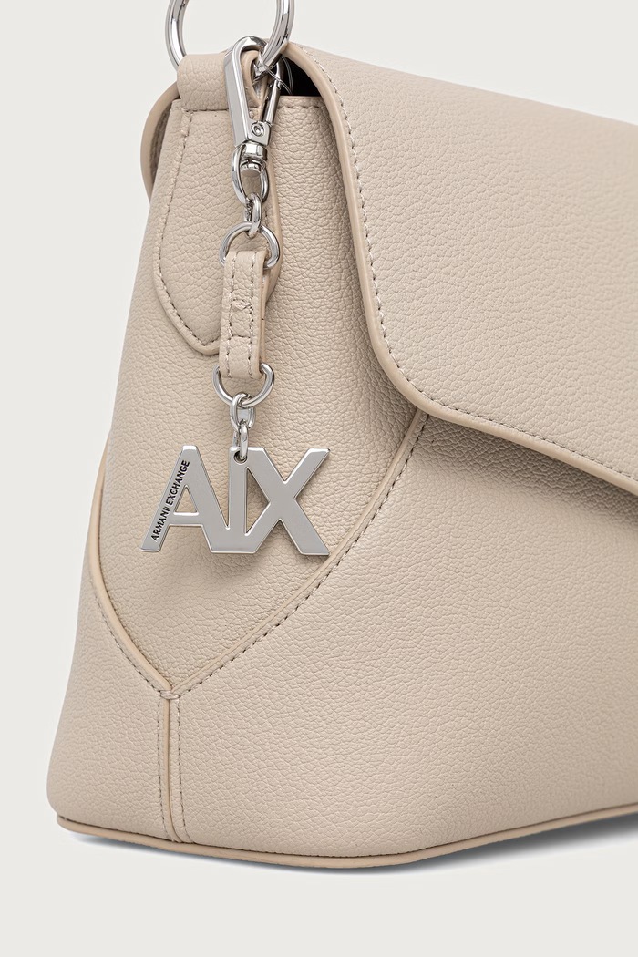 Crossbody kabelka dámska z imitácie kože Armani Exchange XW003145.AF26569 béžová