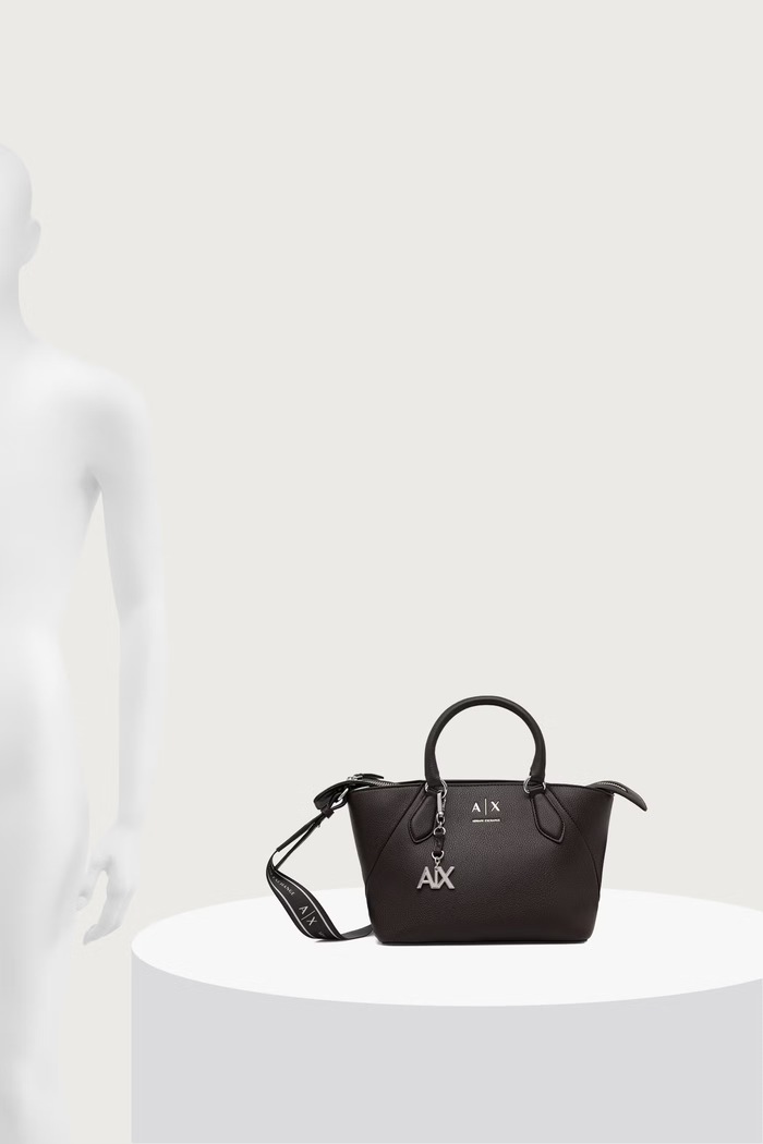 Armani Exchange шопинг чанта дамска от имитация на кожа XW003143.AF26569 кафяв