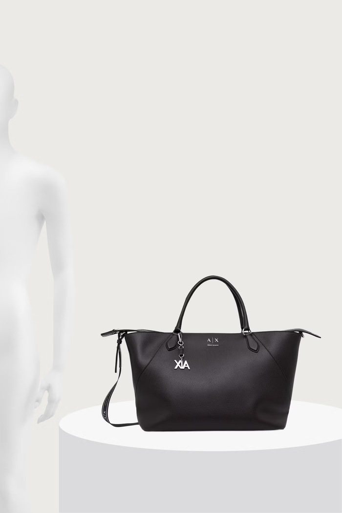 Armani Exchange шопинг чанта дамска от имитация на кожа XW003142.AF26569 кафяв