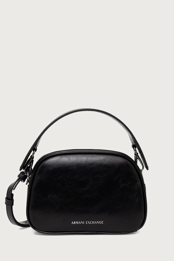 Armani Exchange Crossbody kabelka dámska z imitácie kože čierna XW003130.AF26574