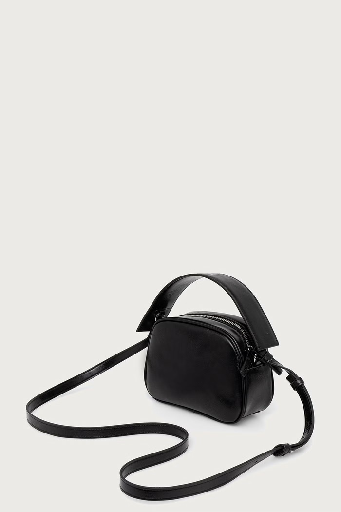 Doplnky Armani Exchange Crossbody kabelka dámska z imitácie kože XW003130.AF26574 čierna