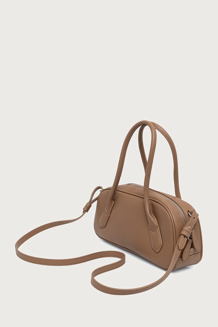 Akcesoria Armani Exchange Torebka crossbody damska z imitacji skóry XW003034.AF26577 beżowy