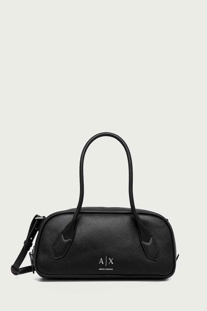 Armani Exchange Torebka crossbody damska z imitacji skóry czarny XW003034.AF26577