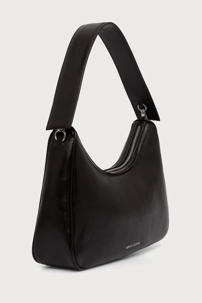 Armani Exchange Crossbody kabelka dámska z imitácie kože XW003026.AF26574 hnedá AW26