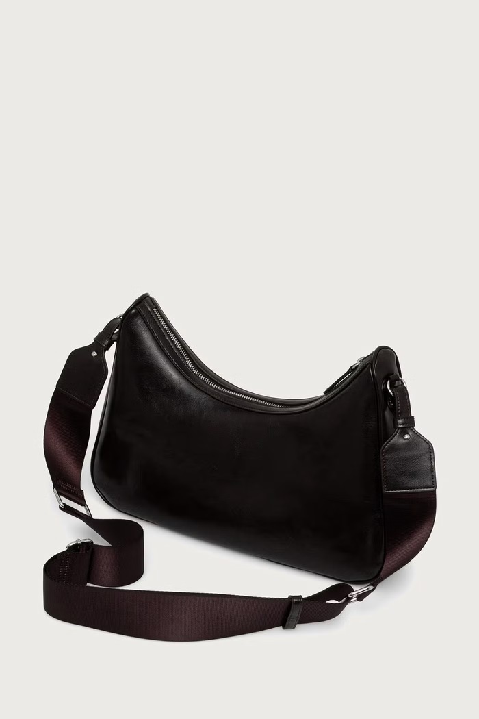 Doplnky Armani Exchange Crossbody kabelka dámska z imitácie kože XW003026.AF26574 hnedá