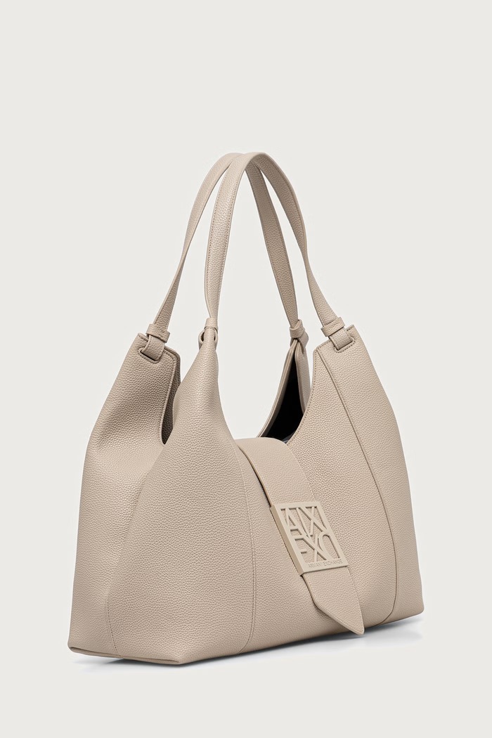 Armani Exchange klasična torbica ženska iz umetnega usnja XW003002.AF11902 bež AW26