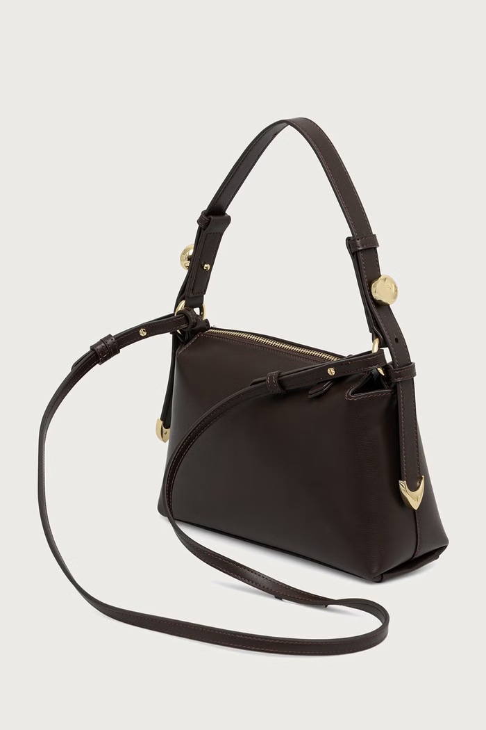 Akcesoria Armani Exchange Torebka crossbody damska z imitacji skóry XW002990.AF26452 brązowy