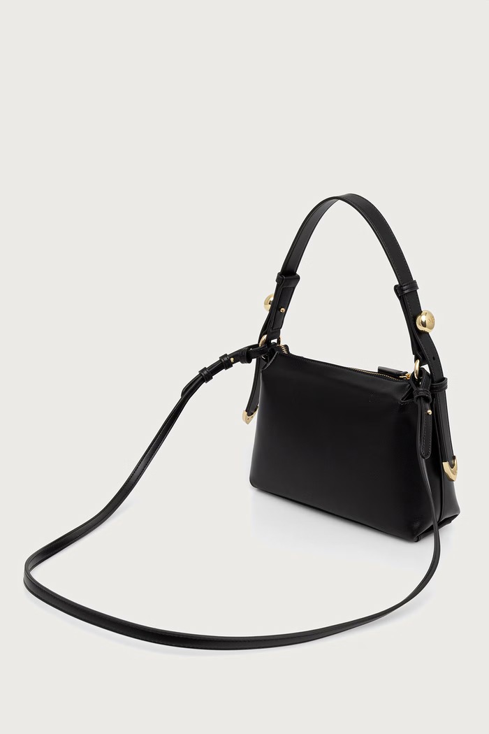 Accesorii Armani Exchange geantă crossbody pentru femei cu imitație de piele XW002990.AF26452 negru