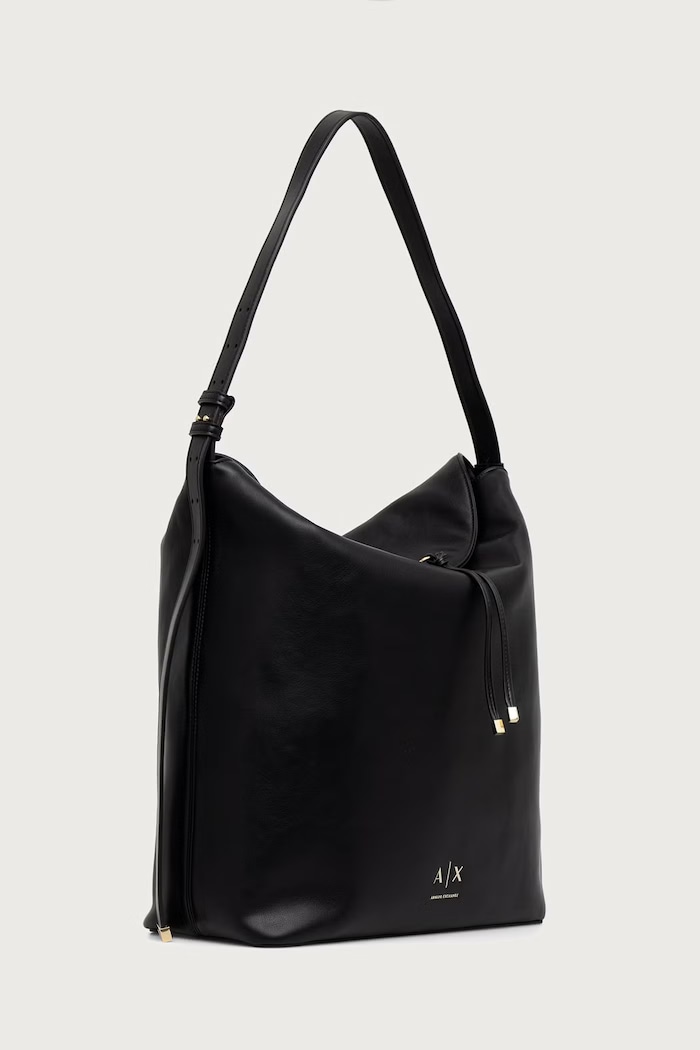 Armani Exchange сумочка hobo жіноча зі штучної шкіри чорний XW002989.AF19902