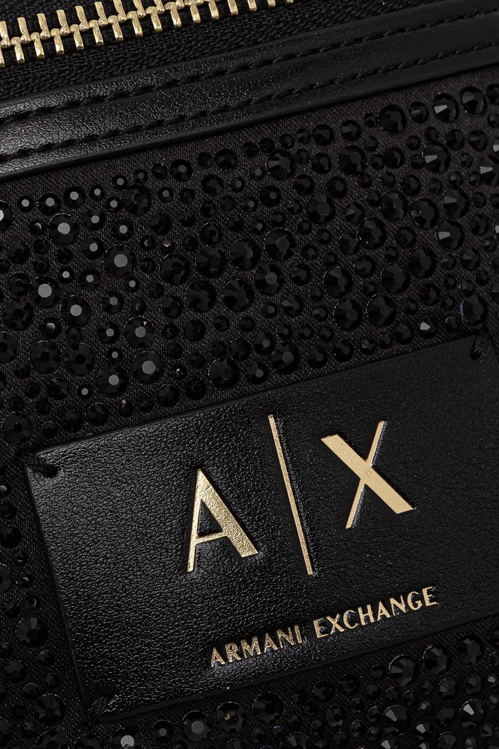 Чанта за кръста дамска от имитация на кожа Armani Exchange XW002655.AF27000 черен