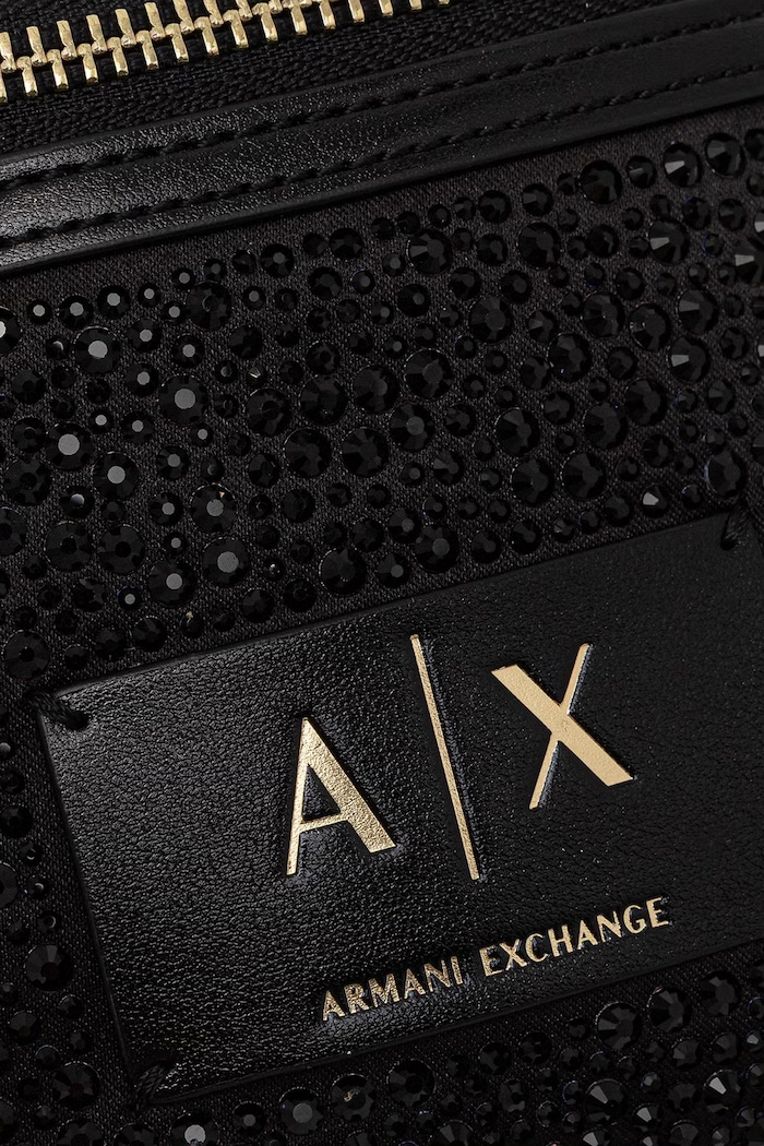 Чанта за кръста дамска от имитация на кожа Armani Exchange XW002655.AF27000 черен