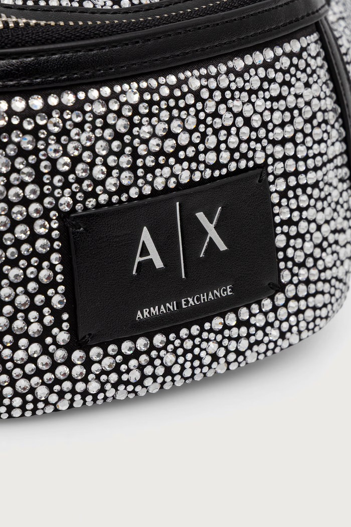 Akcesoria Armani Exchange Nerka damska z imitacji skóry XW002655.AF27000 czarny