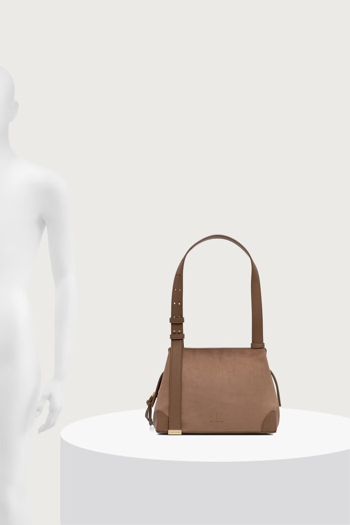 Armani Exchange Borsa shopper da donna in imitazione di scamoscio XW002604.AF22666