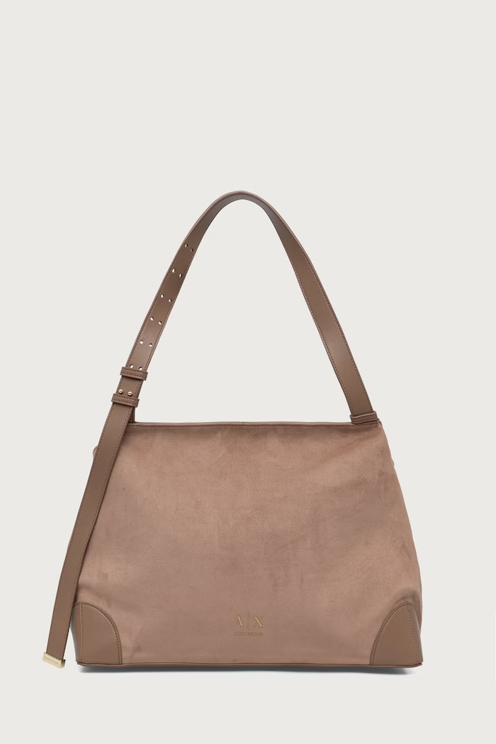 Armani Exchange Чанта tote дамска бежов XW002603.AF22666