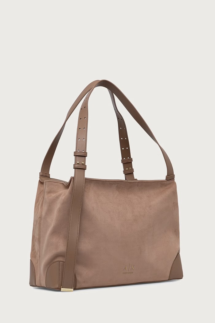 Armani Exchange Чанта tote дамска XW002603.AF22666 бежов AW26