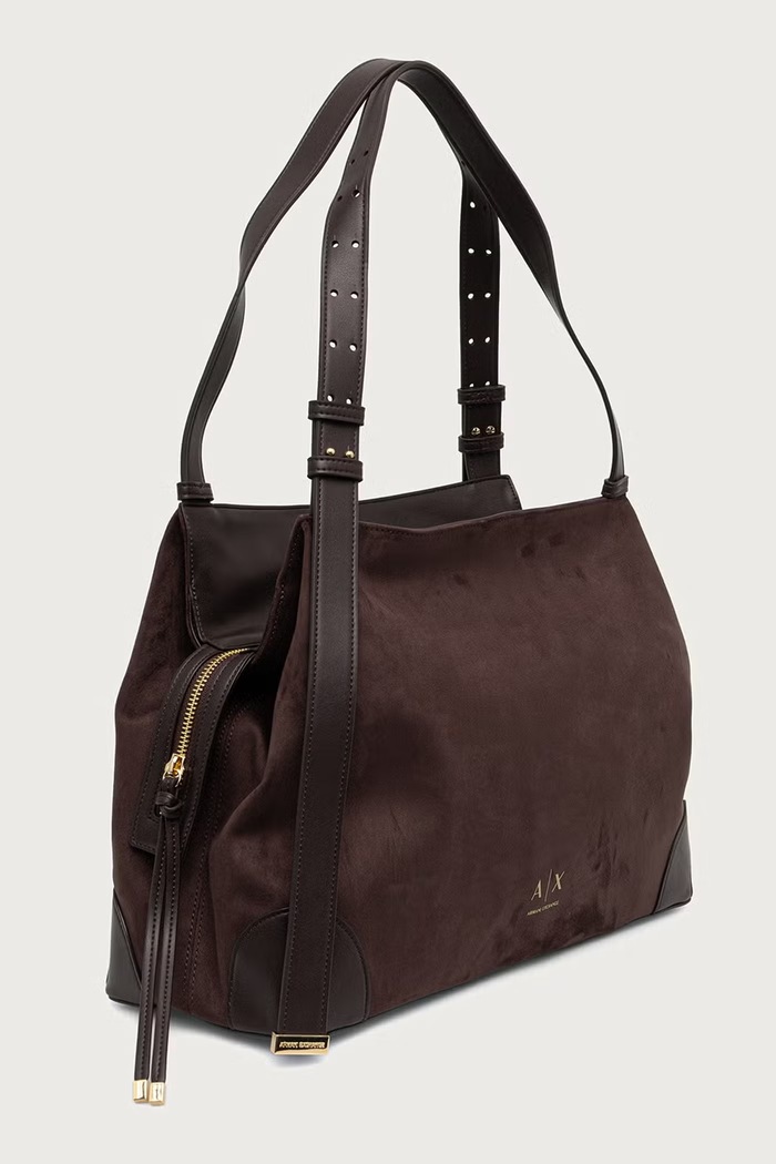 Armani Exchange Чанта tote дамска XW002603.AF22666 кафяв AW26