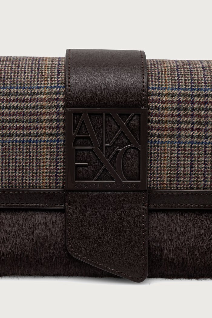 Crossbody torba za žene Armani Exchange XW002592.AF26446 smeđa