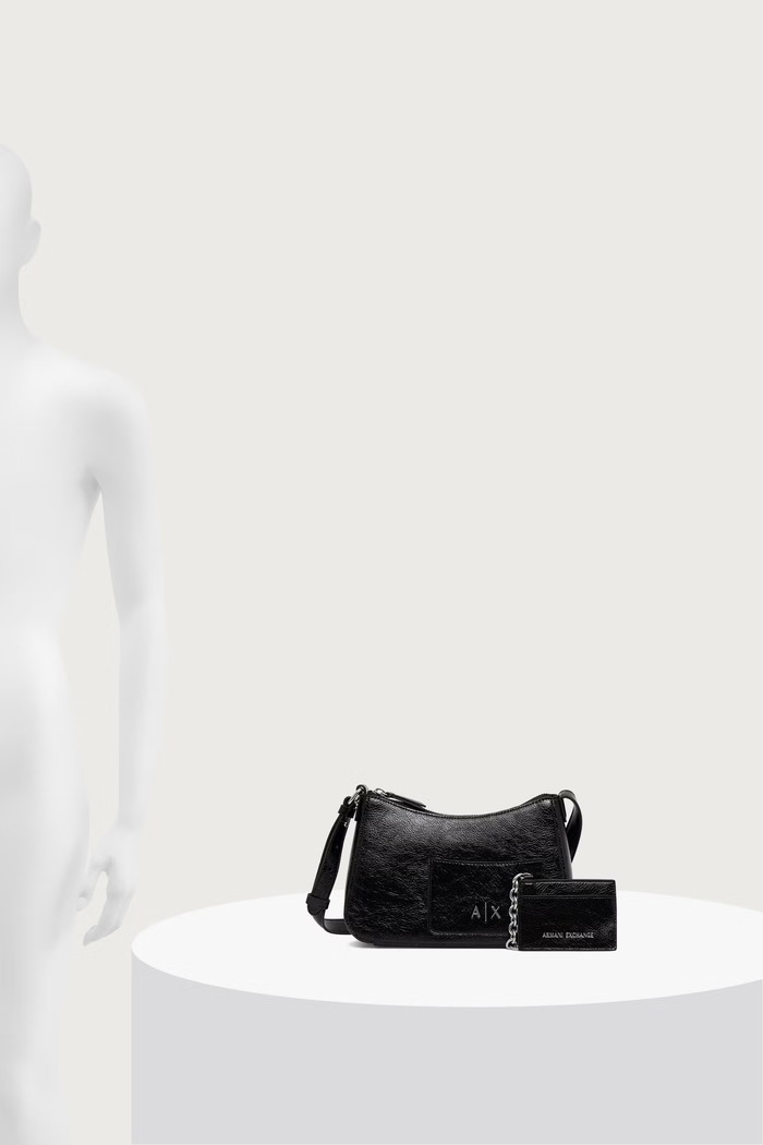 Armani Exchange mala torba hobo za žene od imitacije kože XW001571.AF26451