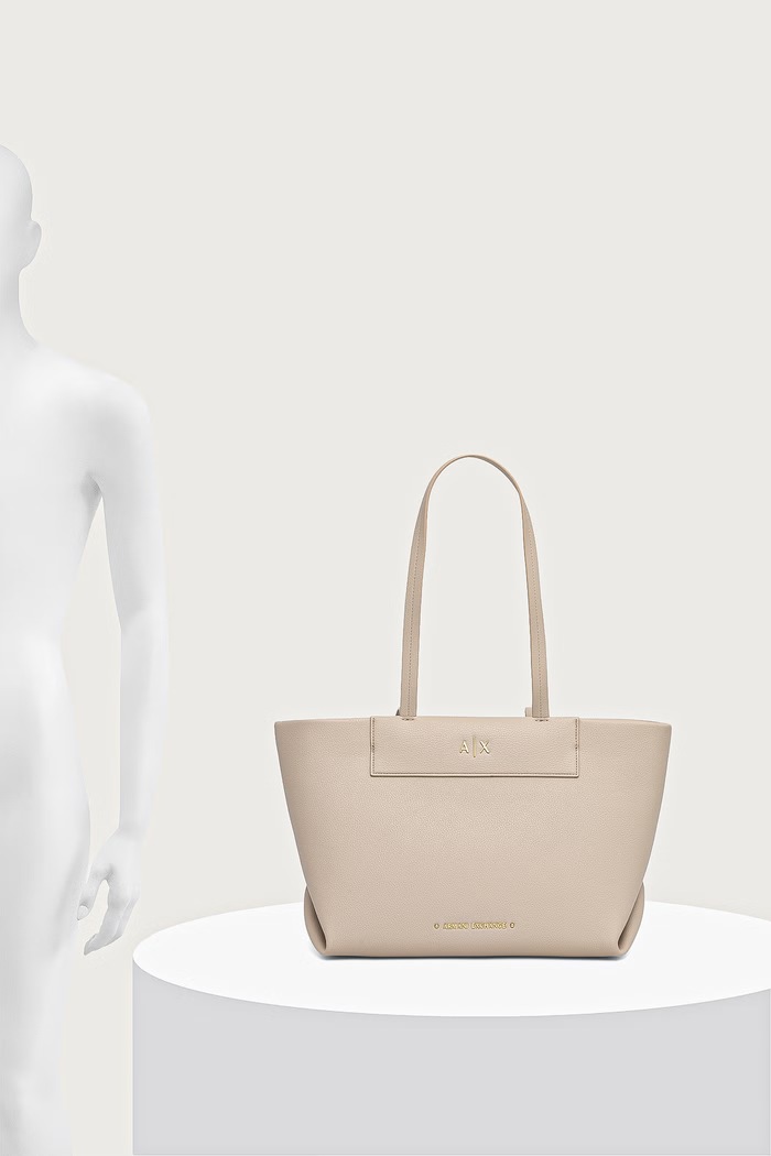 Armani Exchange tote torba ženska iz umetnega usnja XW001538.AF26447