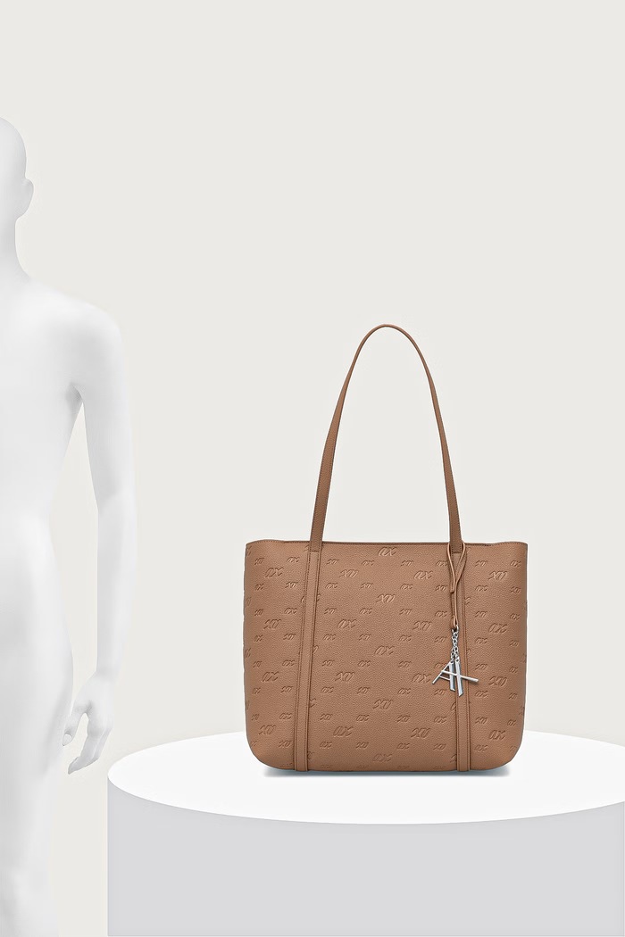 Armani Exchange шопинг чанта дамска от имитация на кожа XW001199.AF26969