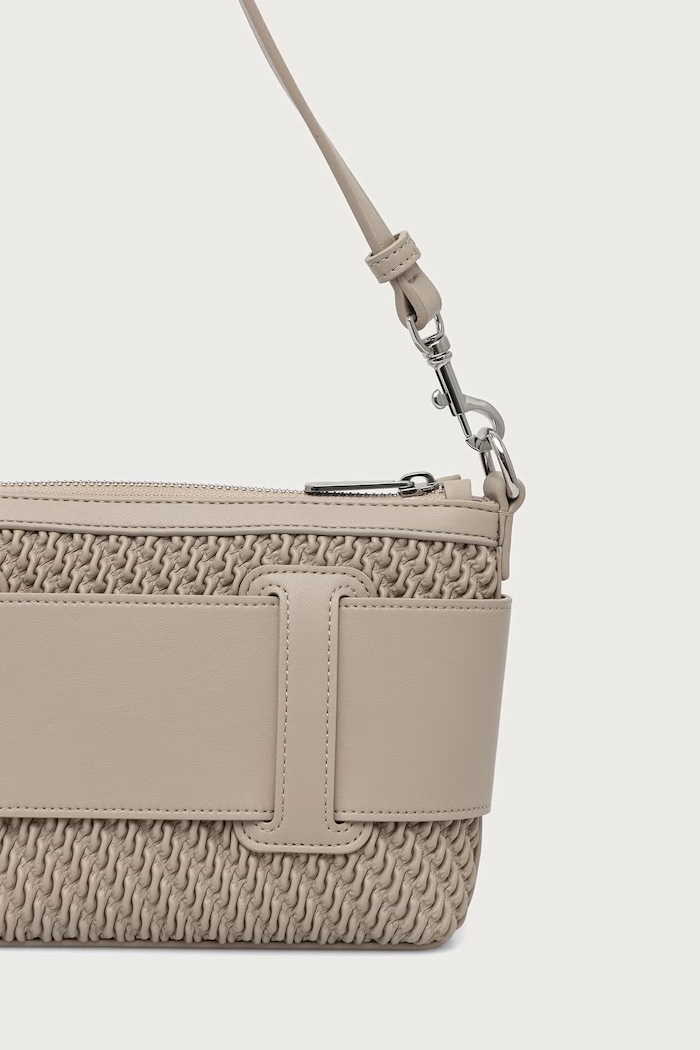 Doplnky Armani Exchange Kabelka typu tote dámska z imitácie kože XW000921.AF26444 béžová