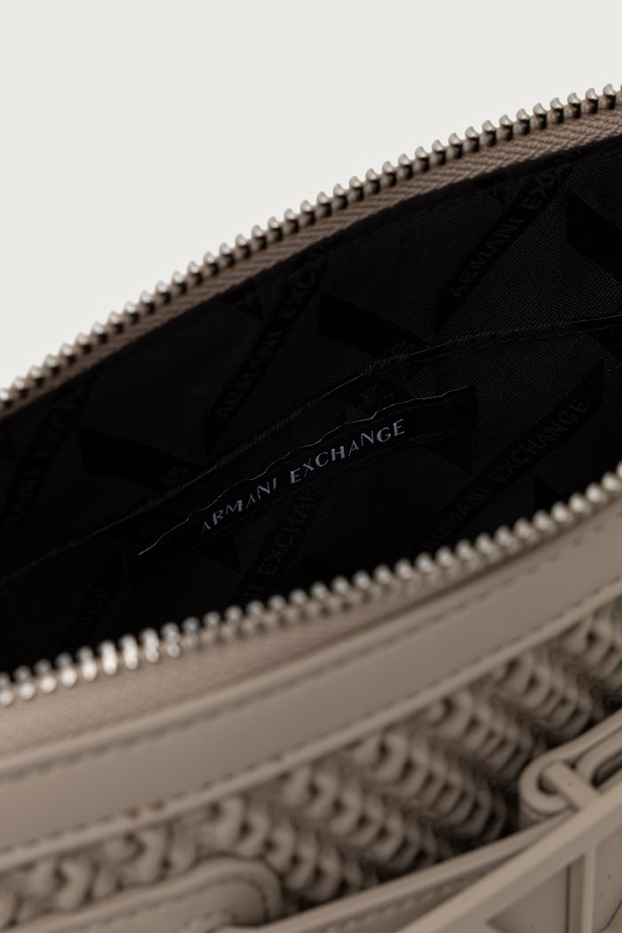 Kabelka typu tote dámska z imitácie kože Armani Exchange béžová XW000921.AF26444