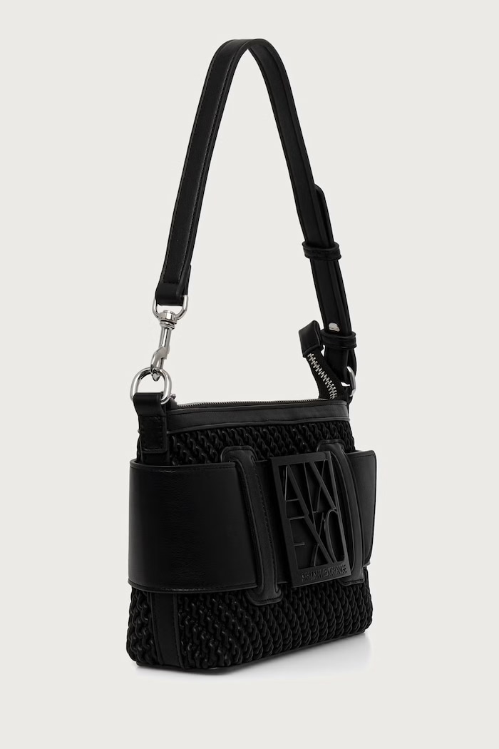 Armani Exchange Kabelka typu tote dámska z imitácie kože XW000921.AF26444 čierna AW26