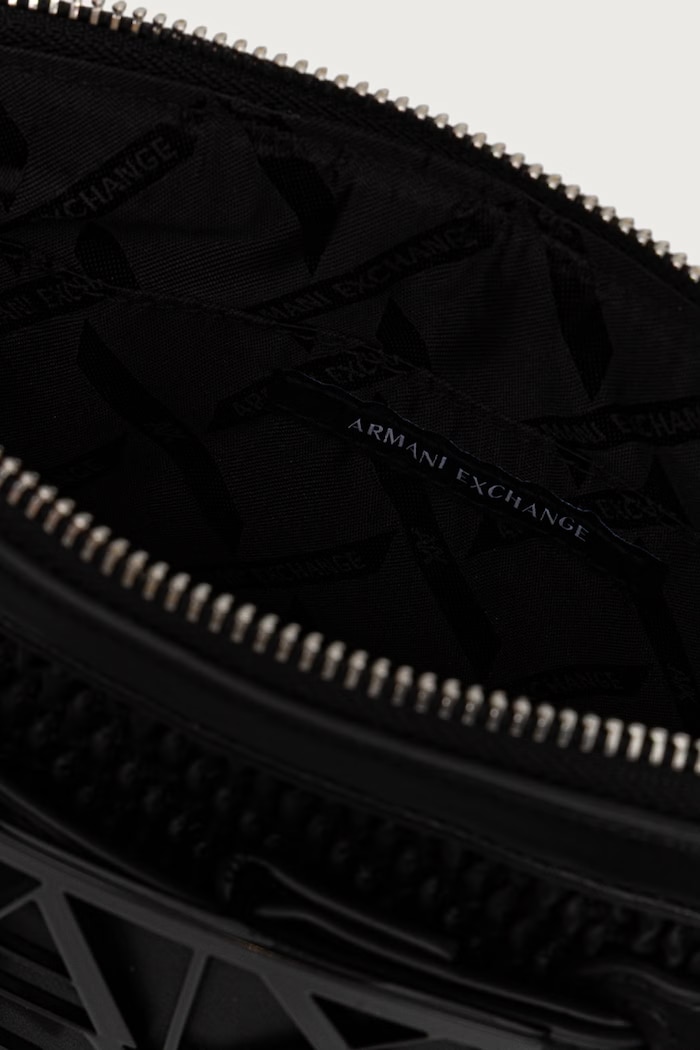 Kabelka typu tote dámska z imitácie kože Armani Exchange čierna XW000921.AF26444