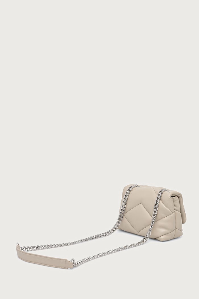 Doplnky Armani Exchange crossbody kabelka dámska z imitácie kože XW000357.AF26568 béžová