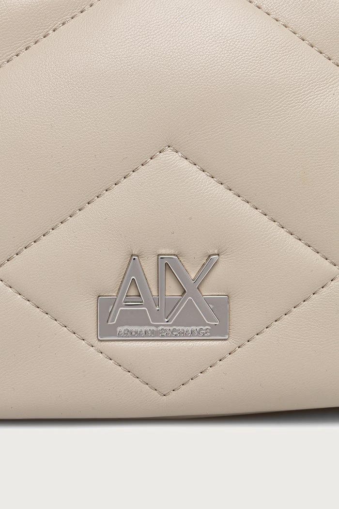 Armani Exchange чанта crossbody дамска от имитация на кожа бежов XW000356.AF26568