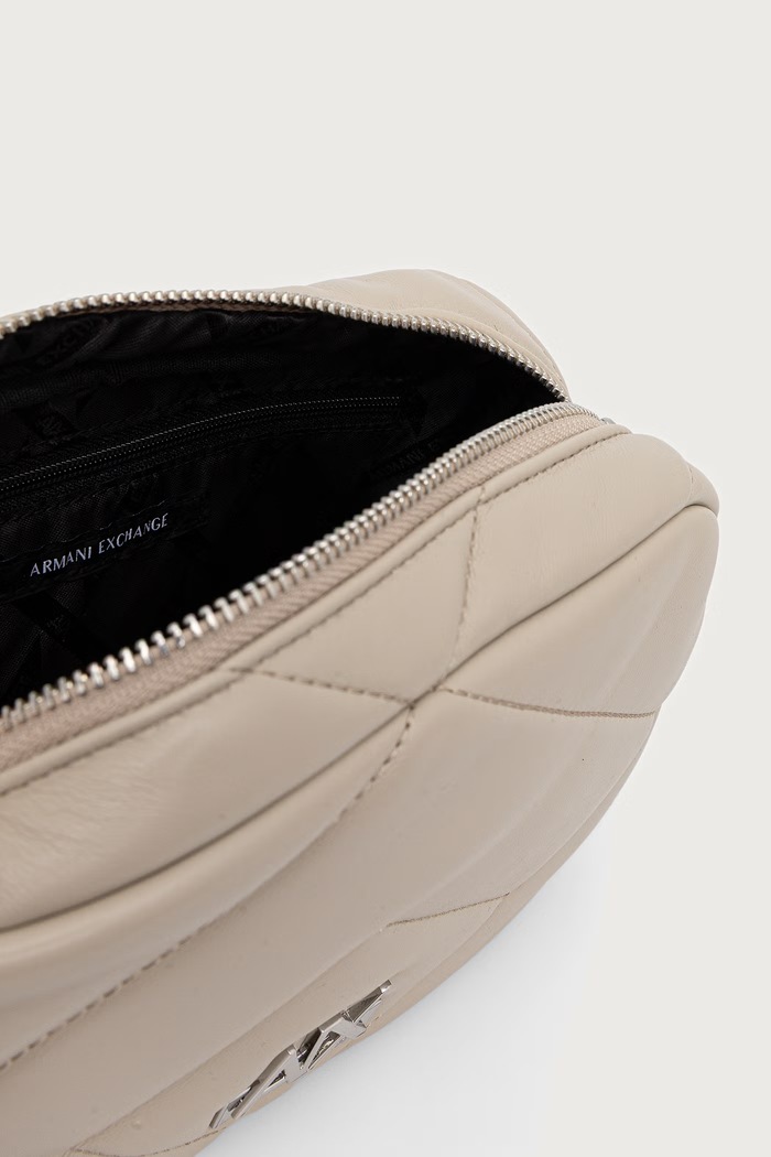 Armani Exchange чанта crossbody дамска от имитация на кожа XW000356.AF26568 бежов