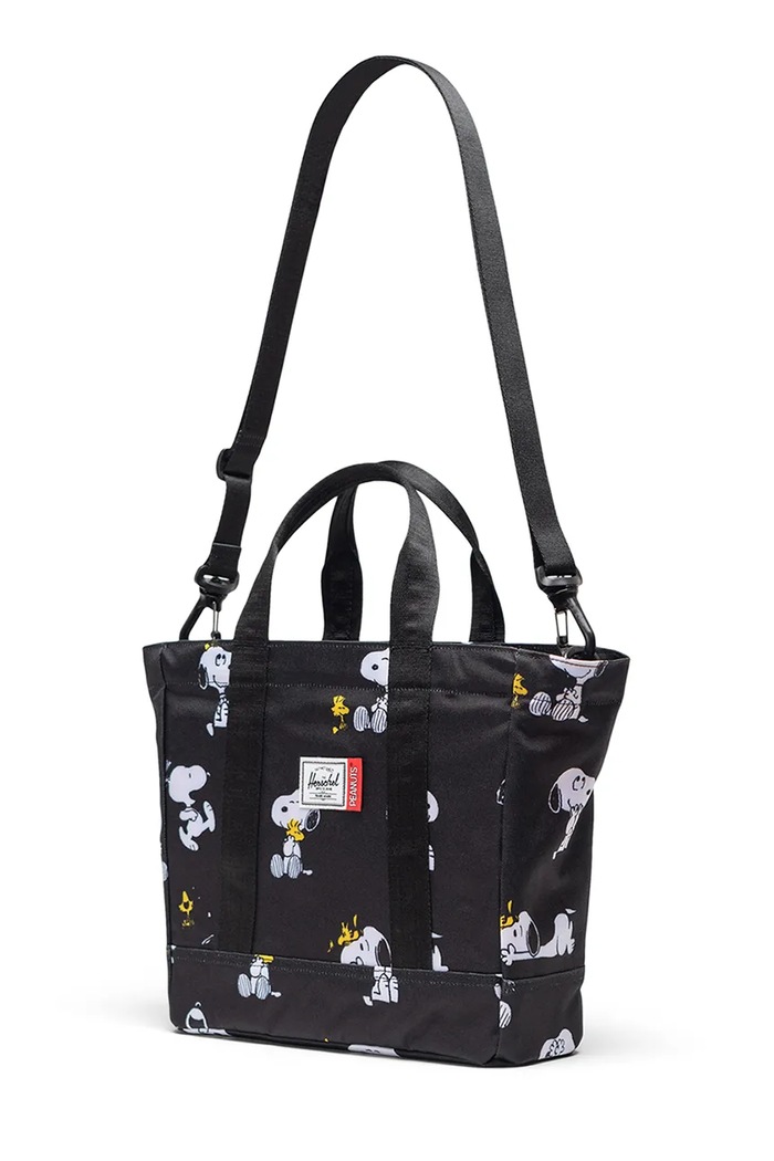 Herschel torebka tote damska Peanuts® Heritage™ 11824.07757 czarny AW26