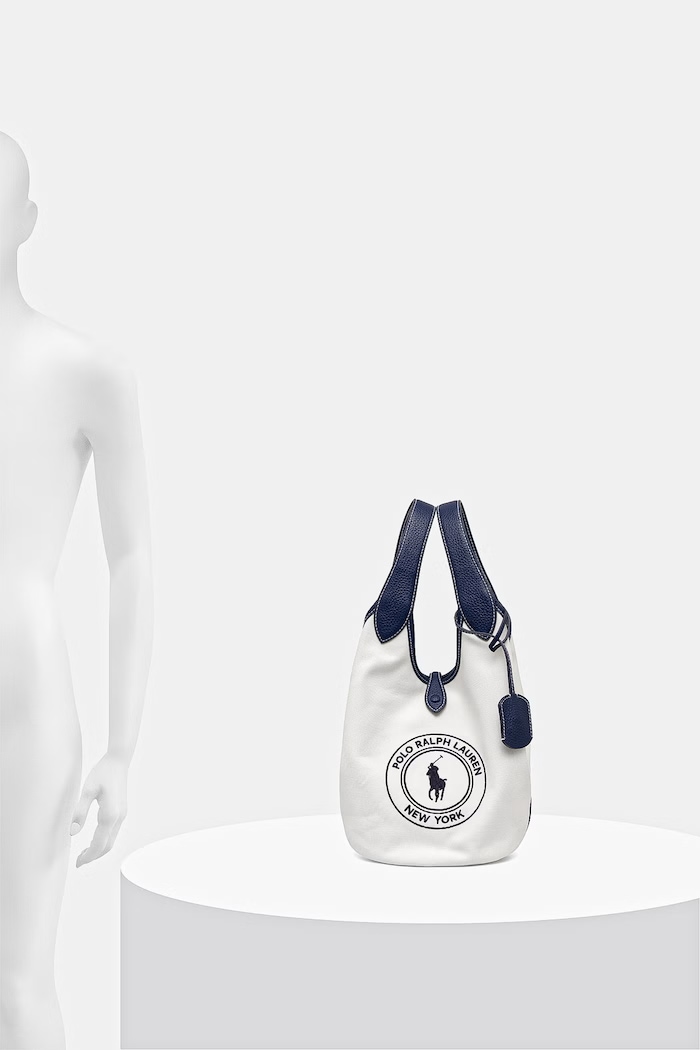 Polo Ralph Lauren torebka tote damska bawełniana 428P23827