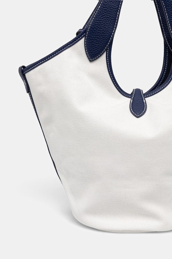 Akcesoria Polo Ralph Lauren torebka tote damska bawełniana 428P23827 biały
