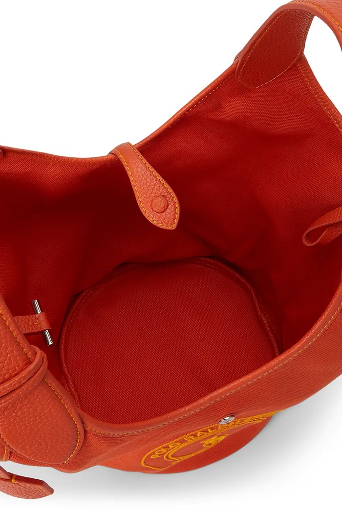 Polo Ralph Lauren torebka tote damska bawełniana 428P23827 pomarańczowy