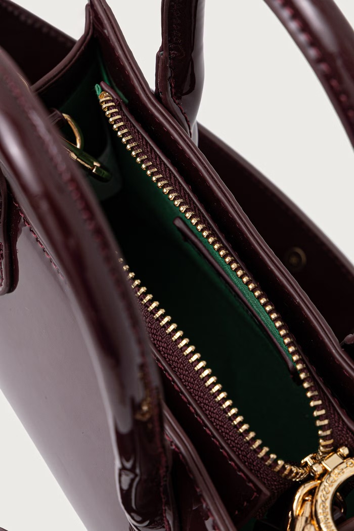 Borsa a tracollo da donna United Colors of Benetton granata 6IEBVY037