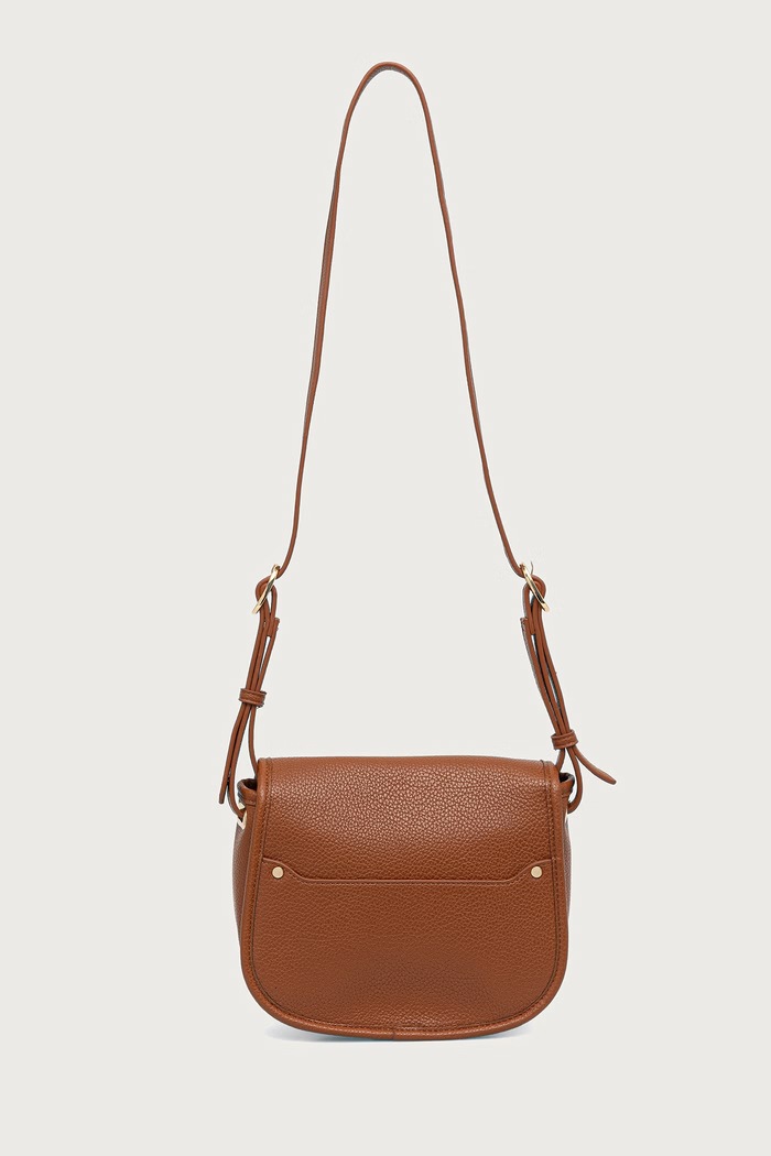 Dodatki United Colors of Benetton Crossbody torbica ženska iz umetnega usnja 6XFZVY03G rjava