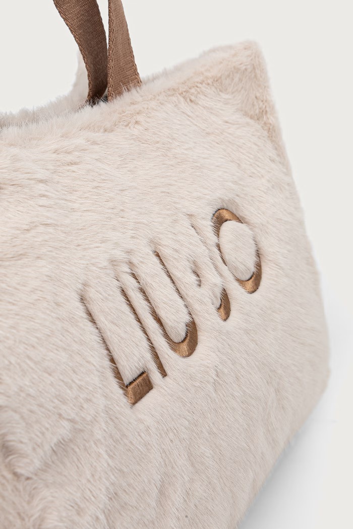 Liu Jo torebka shopper damska beżowy 2F6037.E0218