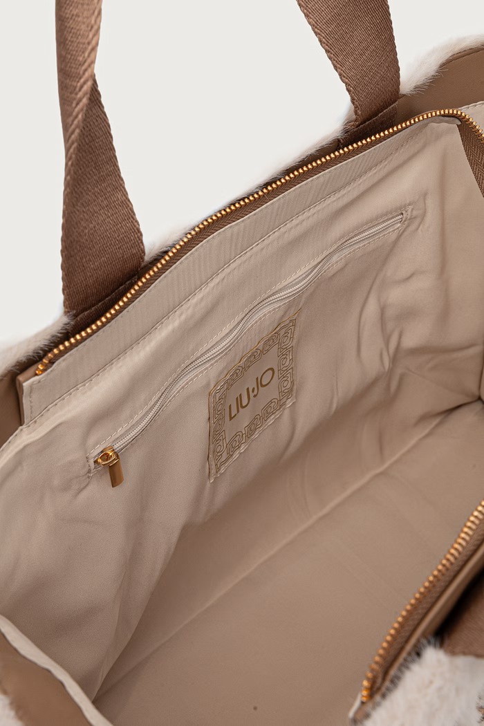 Liu Jo torebka shopper damska 2F6037.E0218 beżowy