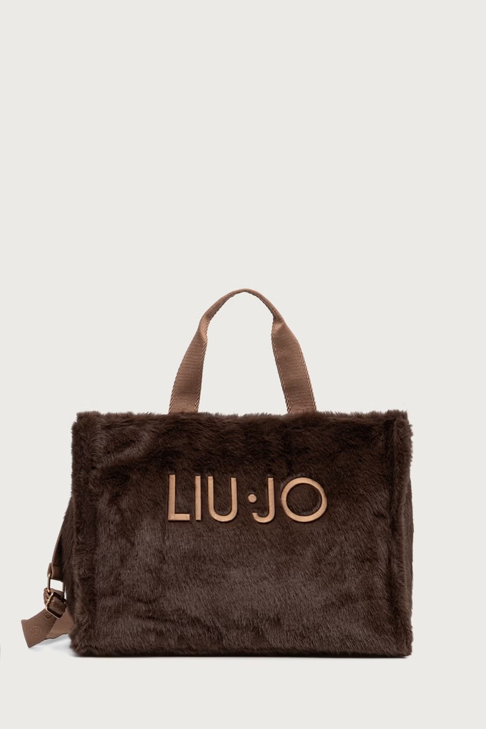 Liu Jo torebka shopper damska brązowy 2F6037.E0218