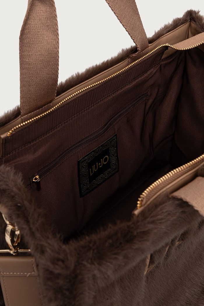 Liu Jo torebka shopper damska 2F6037.E0218 brązowy