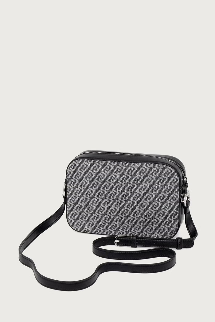 Akcesoria Liu Jo Torebka crossbody damska z bawełną AF6211.T703A szary