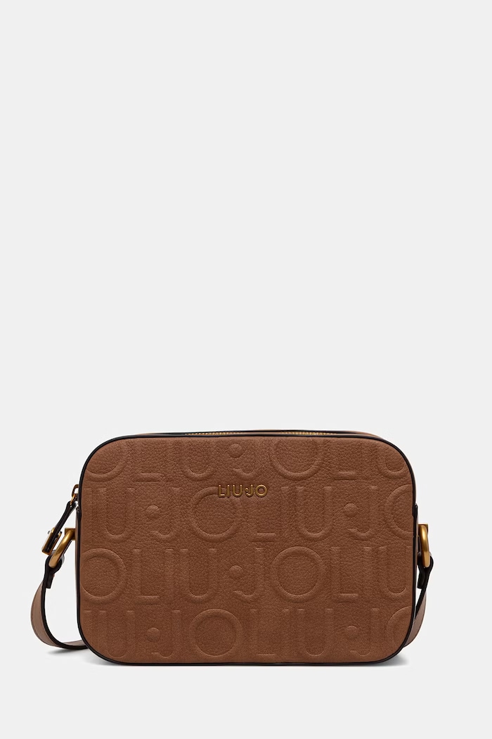 Liu Jo torebka crossbody damska z imitacji skóry brązowy AF6211.E1139