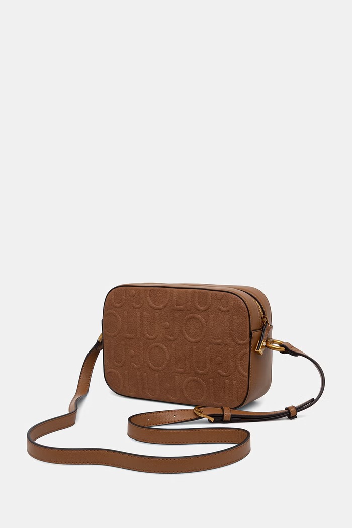 Akcesoria Liu Jo torebka crossbody damska z imitacji skóry AF6211.E1139 brązowy