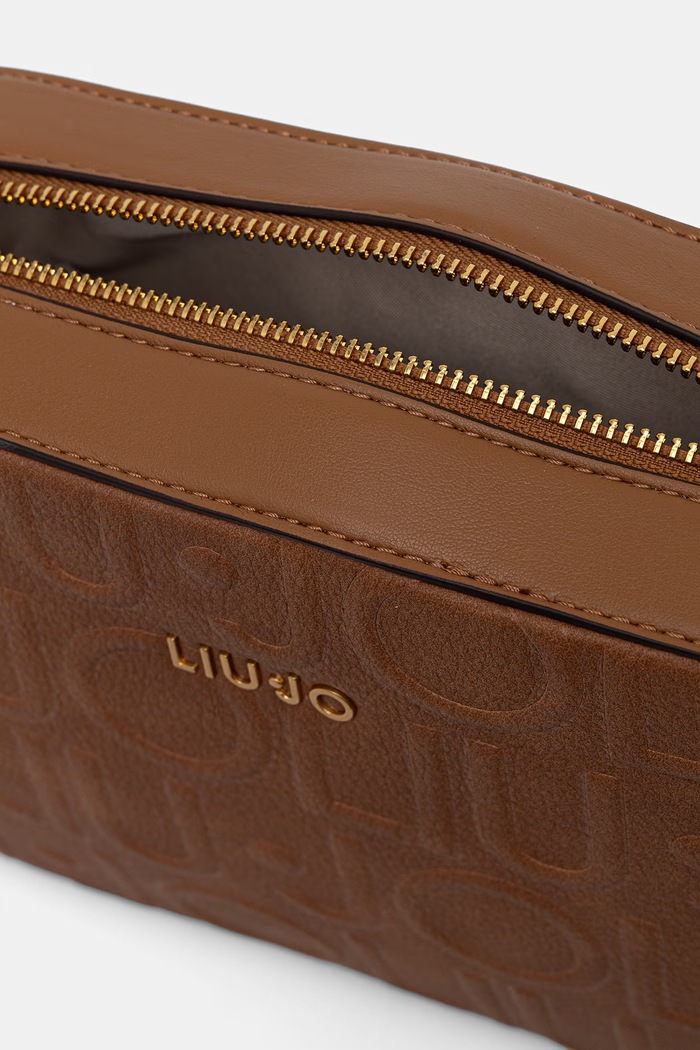 Liu Jo torebka crossbody damska z imitacji skóry brązowy AF6211.E1139