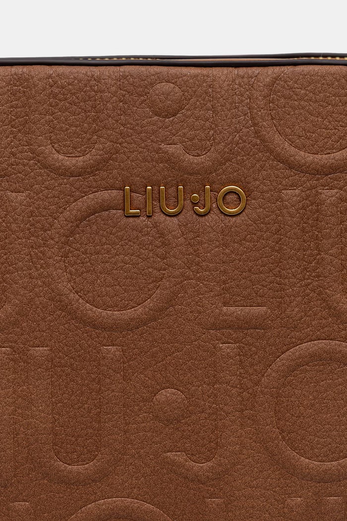 Liu Jo torebka crossbody damska z imitacji skóry AF6211.E1139 brązowy